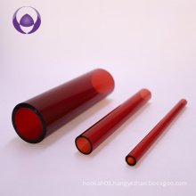 China Alibaba Supplier color borosilicate glass tubing custom colored glass vacuum tube